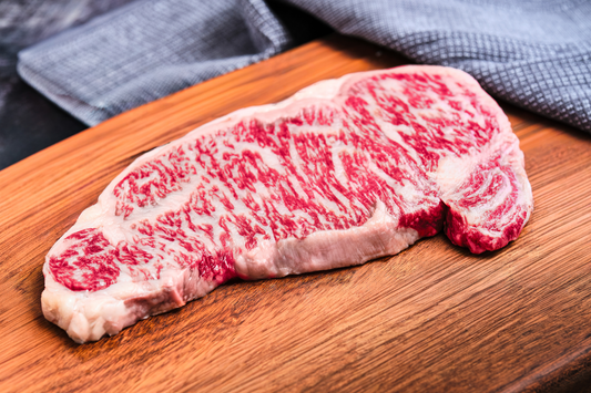 Japanese A5 Wagyu Striploin aka NY Strip