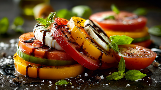 Marbled Meatery Heirloom Caprese Salad
